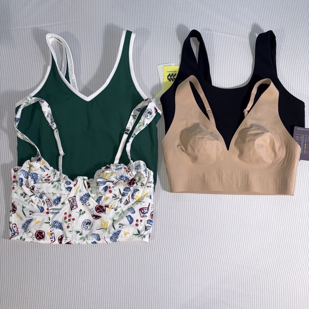 6pc Bra & Lounge Bundle S Small Auden Colsie Jockey NWT Lot